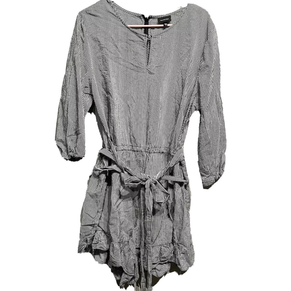 Striped romper